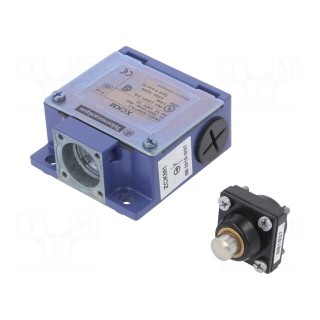 Limit switch | pin plunger Ø10mm | NO + NC | 10A | max.250VAC | PG11