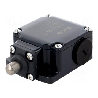 Limit switch | pin plunger Ø10mm | NO + NC | 10A | max.500VAC | PG13,5