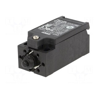 Limit switch | pin plunger Ø6mm | NO + NC | 10A | max.240VAC | M20