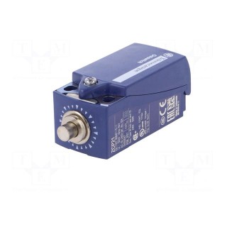 Limit switch | pin plunger Ø7mm | NO + NC | 10A | max.250VAC | PG11