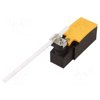 Limit switch | plastic adjustable rod, length 150mm | NO + NC | 6A