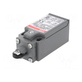 Limit switch | plastic roller Ø11mm | NO + NC | 10A | max.400VAC