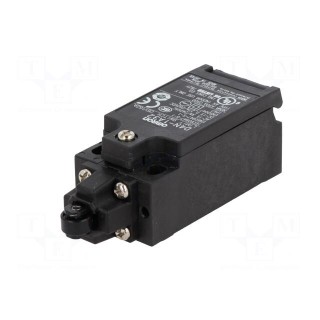Limit switch | plastic roller Ø9,5mm | NO + NC | 10A | max.240VAC