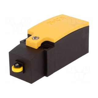 Limit switch | plastic roller Ø9mm | NO + NC | 6A | max.400VAC | M20