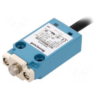 Limit switch | plunger | NC x2 + NO x2 | 5A | max.0.03VDC | lead 5m