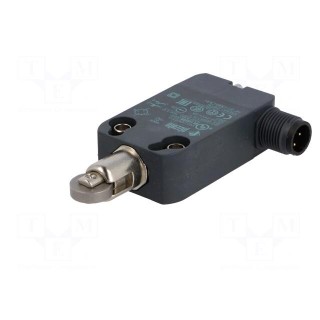 Limit switch | pusher with parallel roller | NO + NC | IP67 | 20mm
