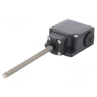 Limit switch | rubber seal,spring, total length 104,5mm | 10A