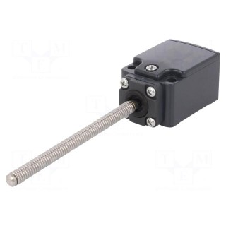 Limit switch | rubber seal,spring, total length 104,5mm | 6A