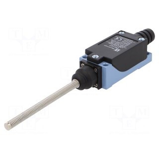 Limit switch | spring, total length 100mm | NO + NC | 5A | IP65