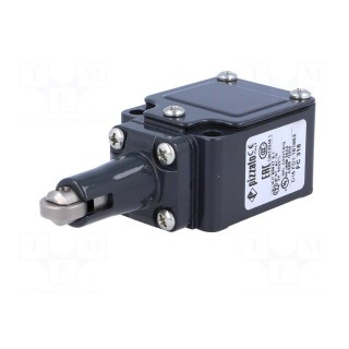 Limit switch | steel roller Ø13mm | NO + NC | 6A | 400VAC | PG11 | IP67