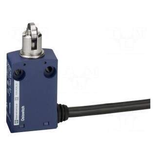 Limit switch | transversal metal roller Ø11,6mm | NO + NC | 6A