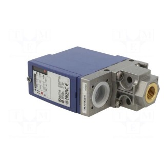 Module: pressure switch | OUT 1: SPDT | Regulation for OUT1: ON-OFF