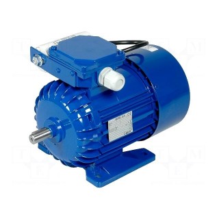 Motor: AC | 1-phase | 0.37kW | 230VAC | 1320rpm | 2.68Nm | IP54 | 3.2A | arms
