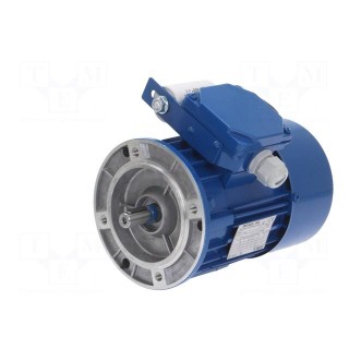 Motor: AC | 1-phase | 0.37kW | 230VAC | 1370rpm | 2.6Nm | IP54 | 2.9A | arms
