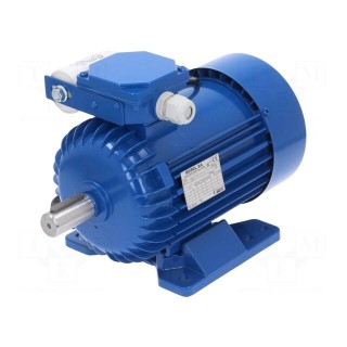 Motor: AC | 1-phase | 1.1kW | 230VAC | 1370rpm | 7.7Nm | IP54 | 7.2A | arms
