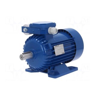 Motor: AC | 1-phase | 1.1kW | 230VAC | 1370rpm | 7.7Nm | IP54 | 7.2A | arms