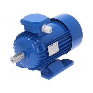 Motor: AC | 3-phase | 1.1kW | 230/400VAC | 1410rpm | IP54 | -30÷60°C | arms