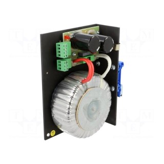 Power supply | 100W | 230VAC | Mounting: for DIN rail mounting | 4A
