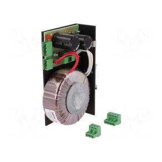 Power supply | 100W | 230VAC | Mounting: for DIN rail mounting | 4A