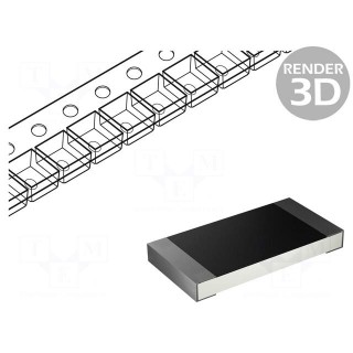Resistor: metal film | SMD | 0603 | 100kΩ | 100mW | ±1% | -55÷155°C