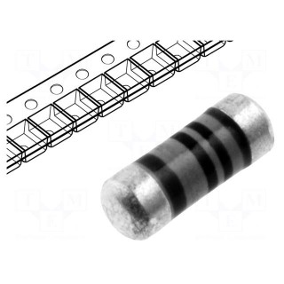Resistor: thin film | SMD | 0204 MiniMELF | 22Ω | 250mW | ±1% | -55÷155°C