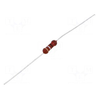 Resistor: metal film | fusible | THT | 1.2Ω | 500mW | ±5% | Ø3x9mm | axial