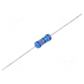 Resistor: metal film | THT | 150kΩ | 2W | ±1% | Ø5x12mm | 50ppm/°C | axial