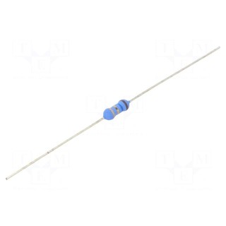Resistor: metal oxide | 1.6Ω | 500mW | ±5% | Ø2.5x7.5mm | -55÷155°C