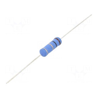 Resistor: metal oxide | 1Ω | 3W | ±5% | Ø5.5x16mm | -55÷155°C