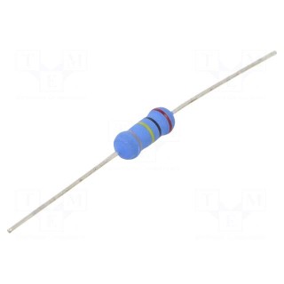 Resistor: metal oxide | 200kΩ | 2W | ±5% | Ø5x12mm | -55÷155°C