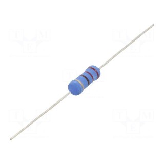Resistor: metal oxide | 220Ω | 2W | ±5% | Ø5x12mm | -55÷155°C