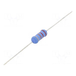 Resistor: metal oxide | 22kΩ | 2W | ±5% | Ø5x12mm | -55÷155°C