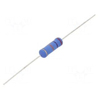Resistor: metal oxide | 27kΩ | 3W | ±5% | Ø5.5x16mm | -55÷155°C