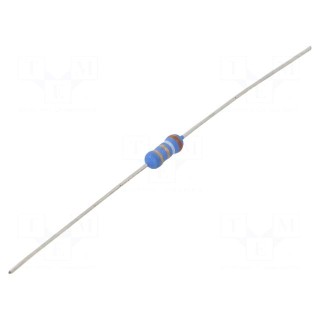 Resistor: metal oxide | 3.9Ω | 500mW | ±5% | Ø2.5x7.5mm | -55÷155°C