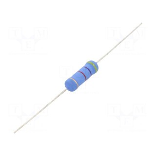 Resistor: metal oxide | 4.7kΩ | 3W | ±5% | Ø5.5x16mm | -55÷155°C