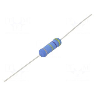 Resistor: metal oxide | 470kΩ | 3W | ±5% | Ø5.5x16mm | -55÷155°C