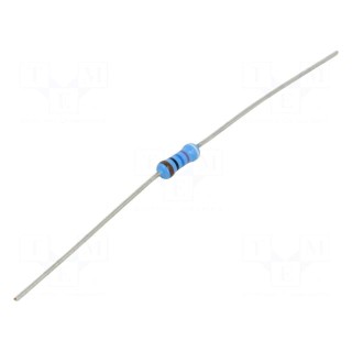 Resistor: thin film | THT | 976Ω | 600mW | ±1% | Ø2.5x6.5mm | 50ppm/°C
