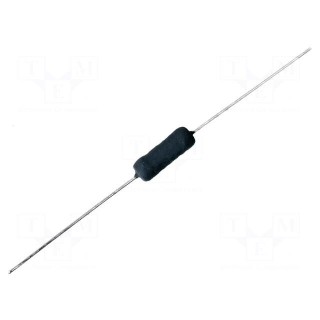 Resistor: wire-wound | THT | 750mΩ | 5W | ±5% | Ø4.8x12.7mm