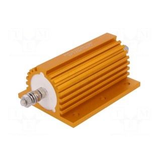 Resistor: wire-wound | with heatsink | screw | 15Ω | 250W | ±1%