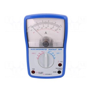 Ammeter | Features: impact resistant holster | analogue | ±4%