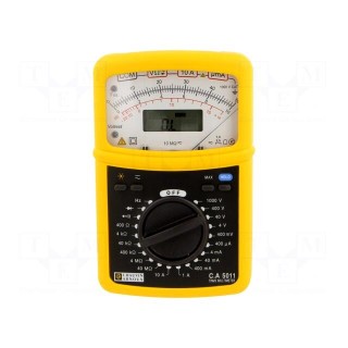 Analogue multimeter | analogue,LCD | (4000) | 4kHz,40kHz,100kHz