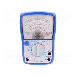 Analogue multimeter | Features: impact resistant holster | 370g
