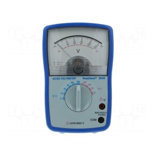 Voltmeter | Features: impact resistant holster | analogue | 300g