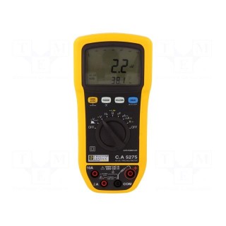 Digital multimeter | LCD x2 6000,bargraph,with a backlit | 5x/s