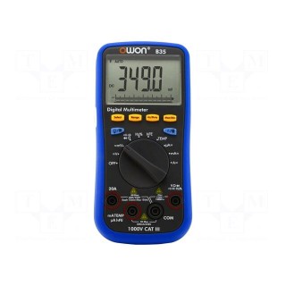 Digital multimeter | Bluetooth | LCD | 3 5/6 digits | 3x/s | -50÷400°C