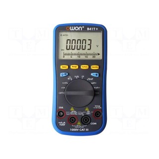 Digital multimeter | Bluetooth | LCD | 4,5 digit (22000) | 3x/s