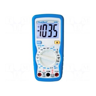 Digital multimeter | LCD | 3,5 digit (2000) | VAC: 200V,600V