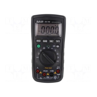 Digital multimeter | LCD 3,5 digit (3999) | 3x/s | True RMS AC