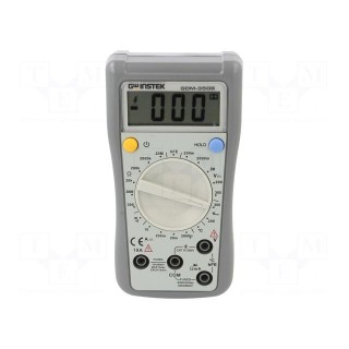 Digital multimeter | LCD 3,5 digit | VDC: 200m/2000m/20/200/250V