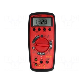 Digital multimeter | LCD 3,75 digit (3999) | Bargraph: 41segm.